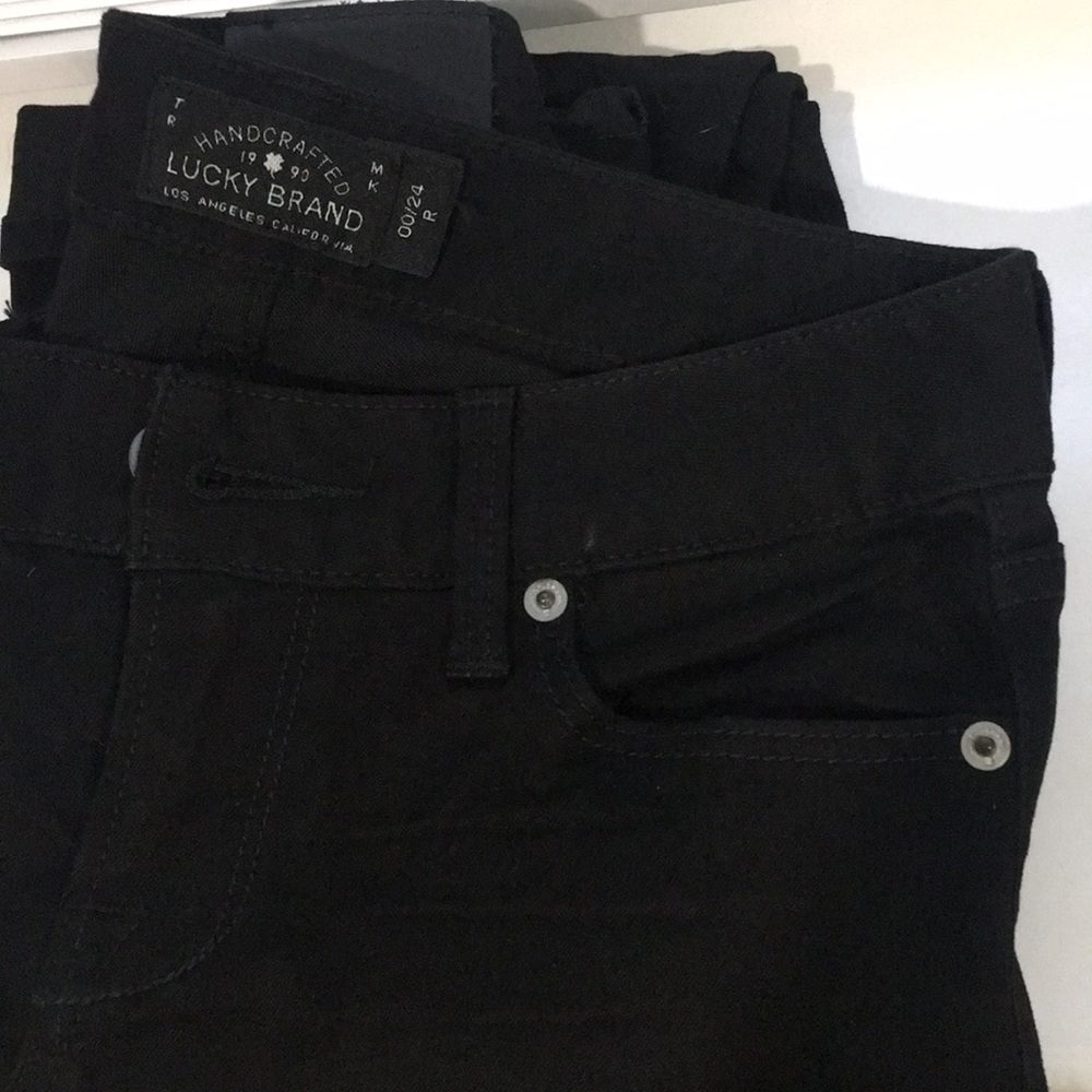 Lucky Brand 00/24 Lolita Skinny Black Jeans